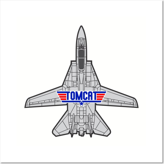 F-14 Tomcat Wall Art by MBK